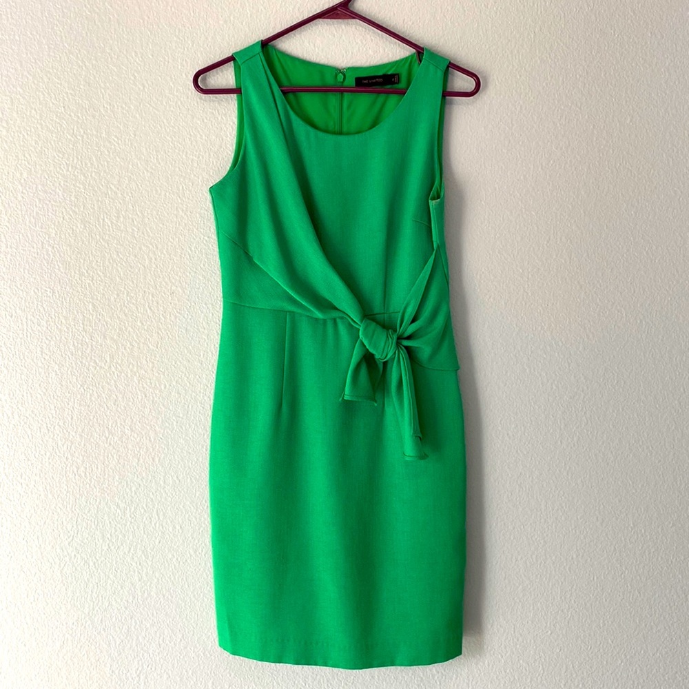 The Limited business casual green dress